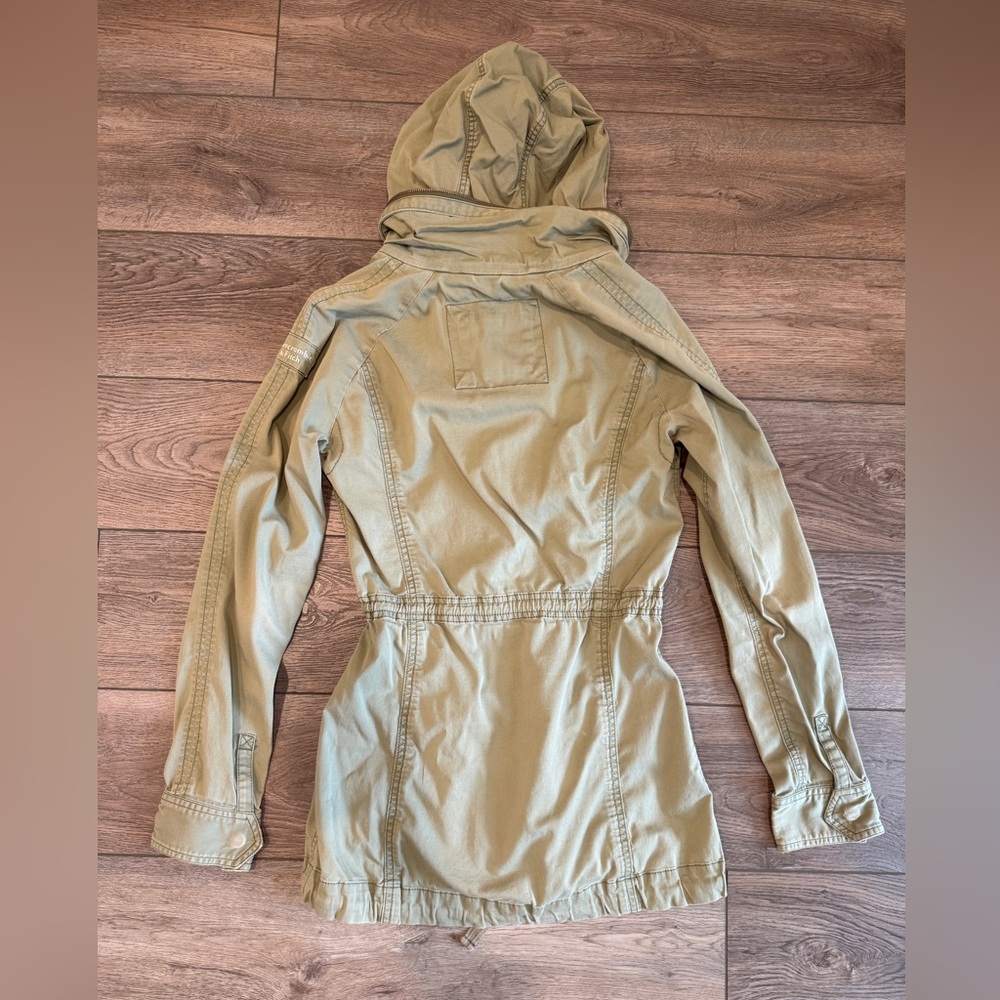 Abercrombie & Fitch Military Utility Jacket, Hood, Slim Fit - Picture 6 of 11